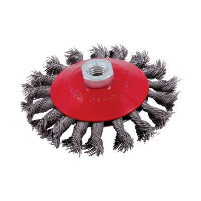 Ma&scaron;inska ČELIČNA Četka UPREDENA 115mm za BRUSILICU