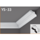 Unutra&scaron;nja UGAONA lajsna YS-33  L=2m