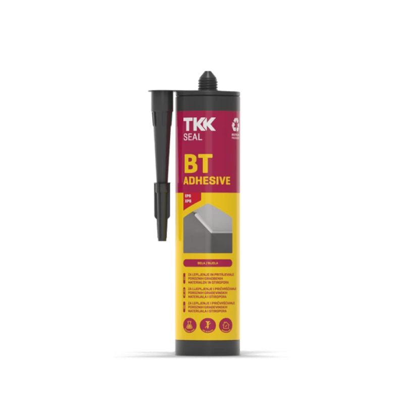 TKK SEAL BT ADHESIVE  280ml na akrilatno disperzionoj osnovi je namenjen pričvr&scaron;ćivanju i lepljenju različitih poroznih materijala