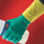 Zaštitine rukavice BI-COLOUR kiselo otporne