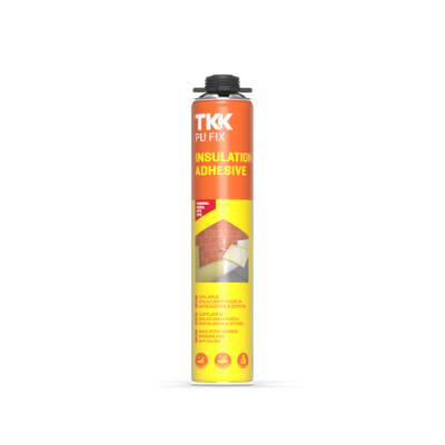 TKK PU FIX INSULATION ADHESIVE GUN 750ml  Puštoljska PU PENA za lepljenje stiropora, stirodura, kamene vune