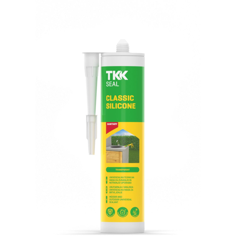 TKK SEAL Classic silicone  Sanitar 280 ml ACETATNI