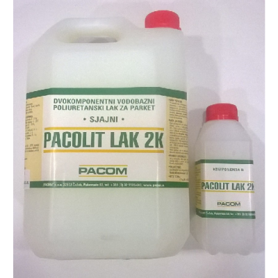 PACOLIT LAK 2K - dvokomponentni vodobazni PU lak za parket