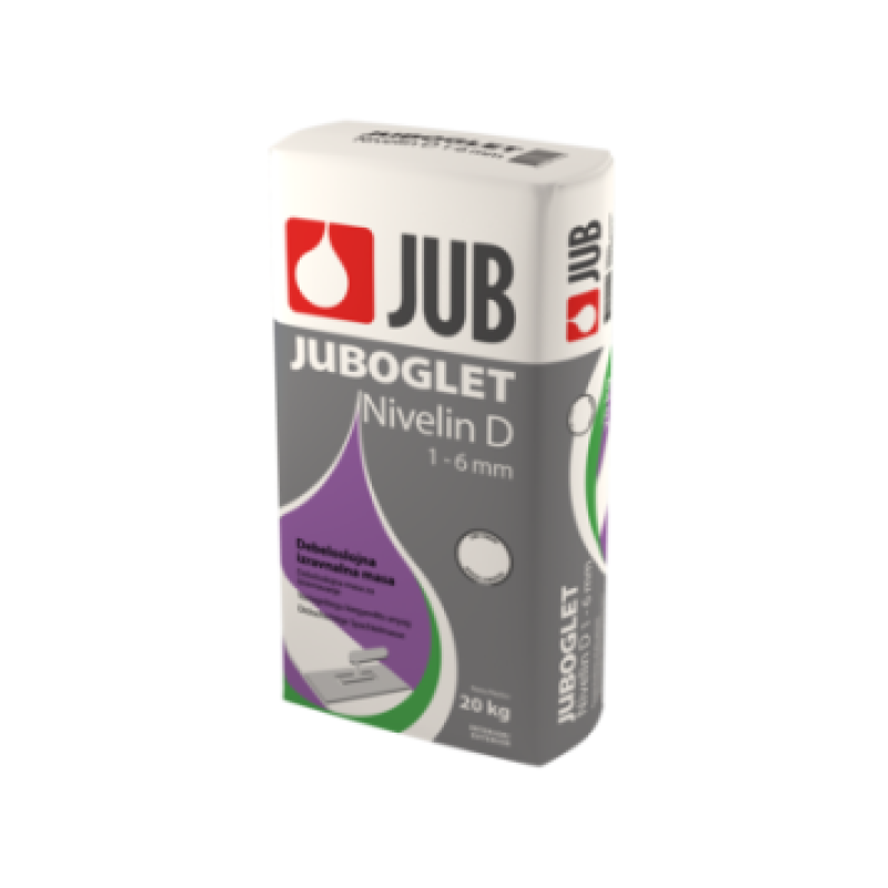 JUB Juboglet NIVELIN D 1-6mm 20 kg debeloslojna glet masa