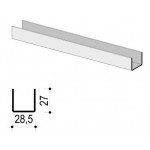 KNAUF profil UD 28x27x0,6 mm L=3 m