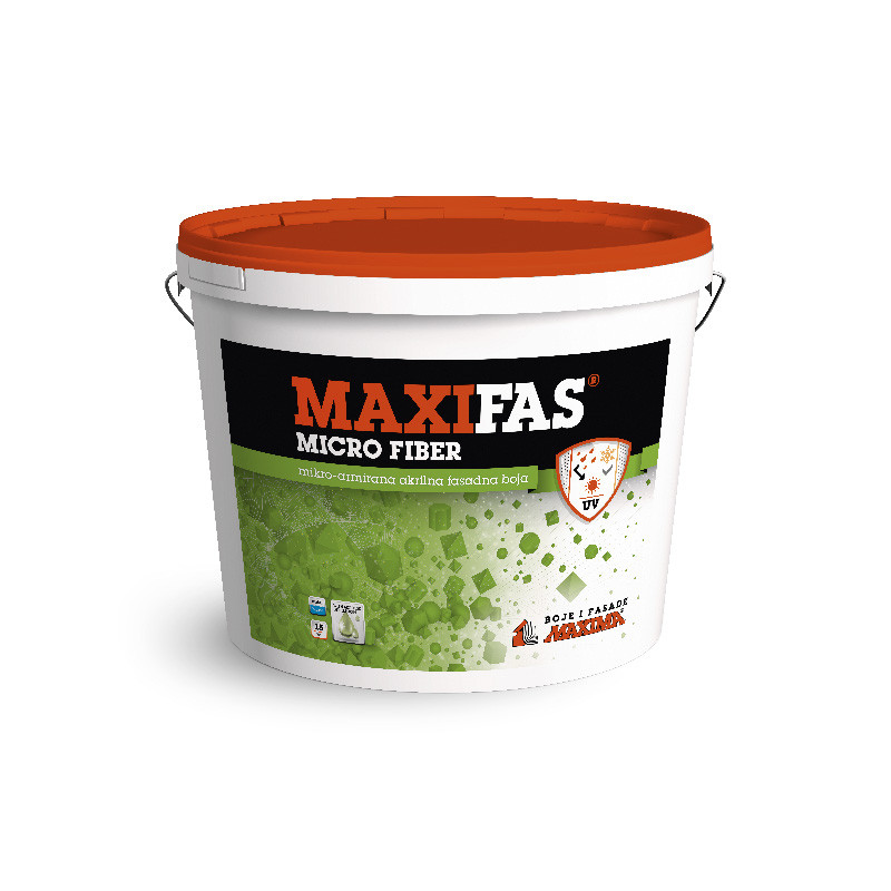 MAXIFAS® Micro Fiber mikro-armirana akrilna fasadna boja