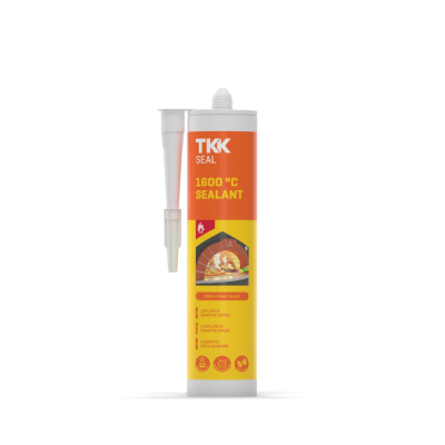 TKK SEAL 1600&deg;C SEALANT  CRNI  300ml zaptivna masa otporna na vatru i temperaturu