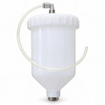 Posuda PVC za pištolj sa NADPRITISKOM 600ml