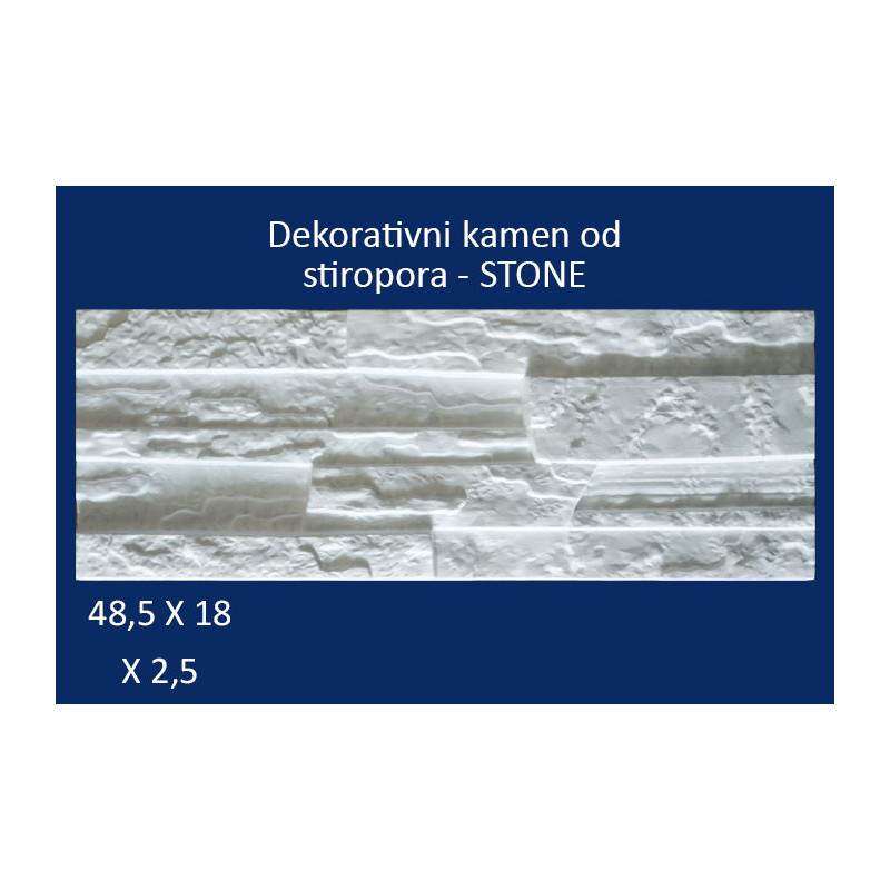 Dekorativni kamen od stiropora