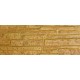 Dekorativni kamen "ROCK"  ŽUTI  18x48x2,5cm