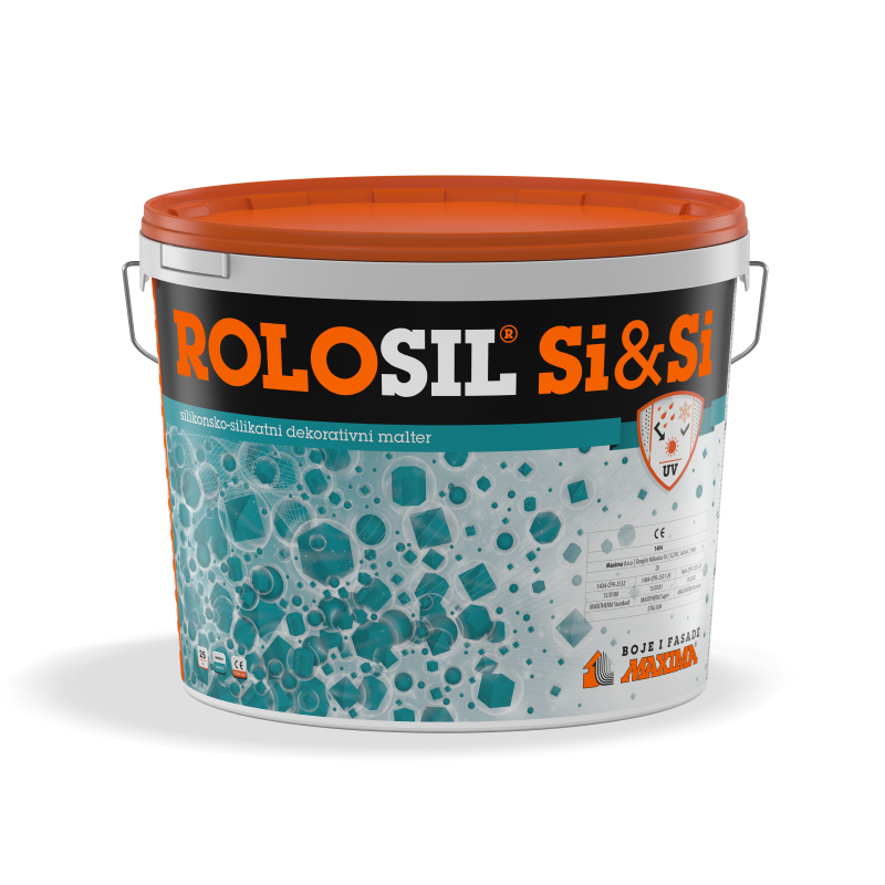 Maxima ROLOSIL Si&Si silikonsko-silikatni dekorativni malter