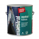 Maestral EPOXI KATRAN Crni 2K A+B  3kg Dvokomponentni epoksi katranski zaštitni premaz