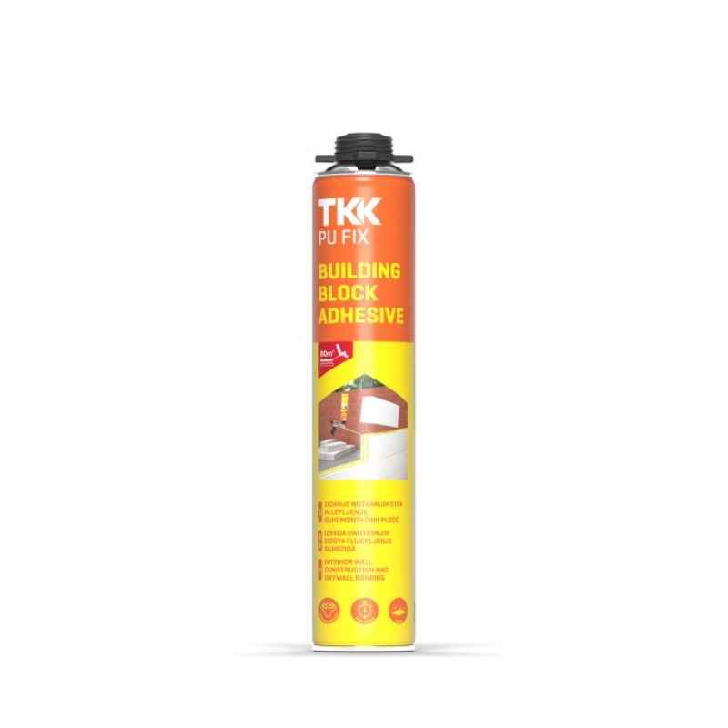 TKK PU FIX - P 800 Ml BULDING BLOK Adhesive PUR PENA...