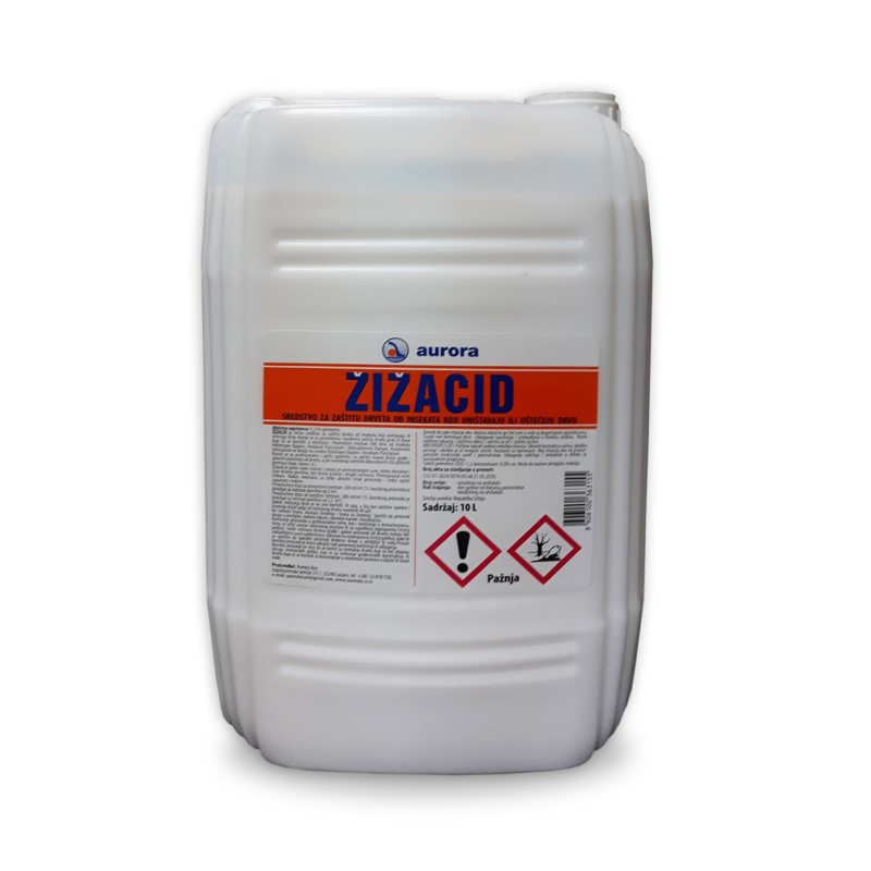 ŽIŽACID Sredstvo za za&scaron;titu drveta od organizama koji uni&scaron;tavaju ili o&scaron;tećuju drvo