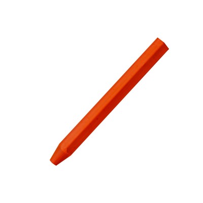 Građevinska kreda voštana 120mm Ø12mm, crvena fluorescentna