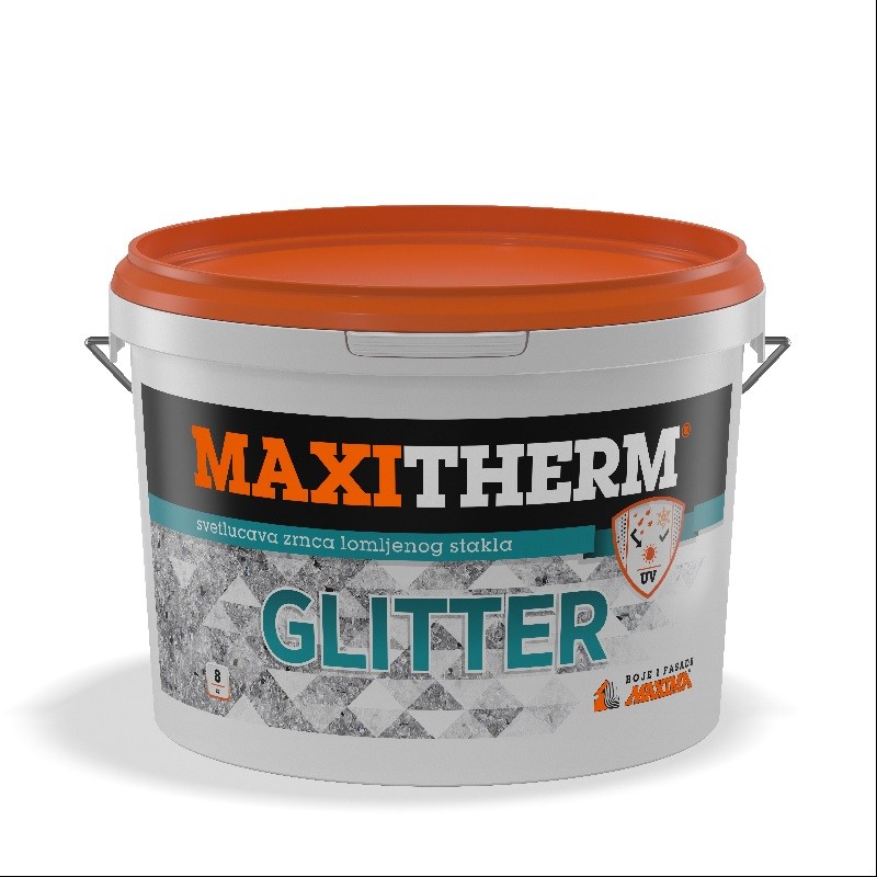 MAXITHERM® Glitter svetlucavi granulat lomljenog stakla 8kg