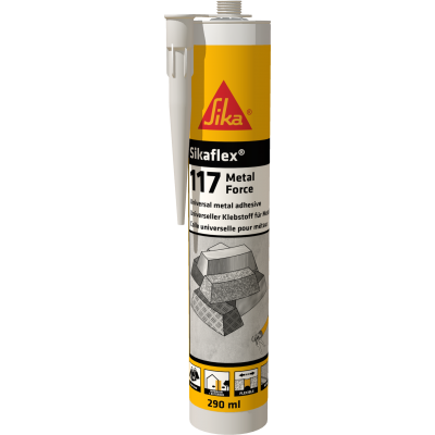 Sikaflex®-117 Metal Force 290ml je jednokomponentni građevinski lepak, posebno formulisan za zaptivanje i lepljenje metala