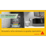 Sika SikaLASTIC 260 Stop Aqua Elastični, tečni hidroizolacioni premaz za vlažne prostorije
