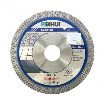 Bihui Dijamantska rezna ploča za keramiku B-SPEEDY 115 mm x 1,4 mm BIHUI DCDM115