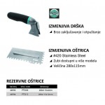 Bihui Set gleterica 280x115mm  8 kom  PTSJG8
