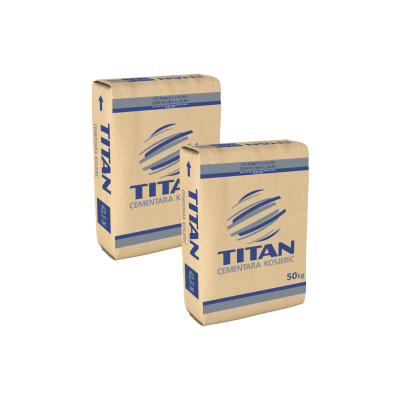 CEMENT TITAN 42.5N 25kg  PC 50M(V-L) 42,5N /CEM II/C-M(V-L) 42,5N