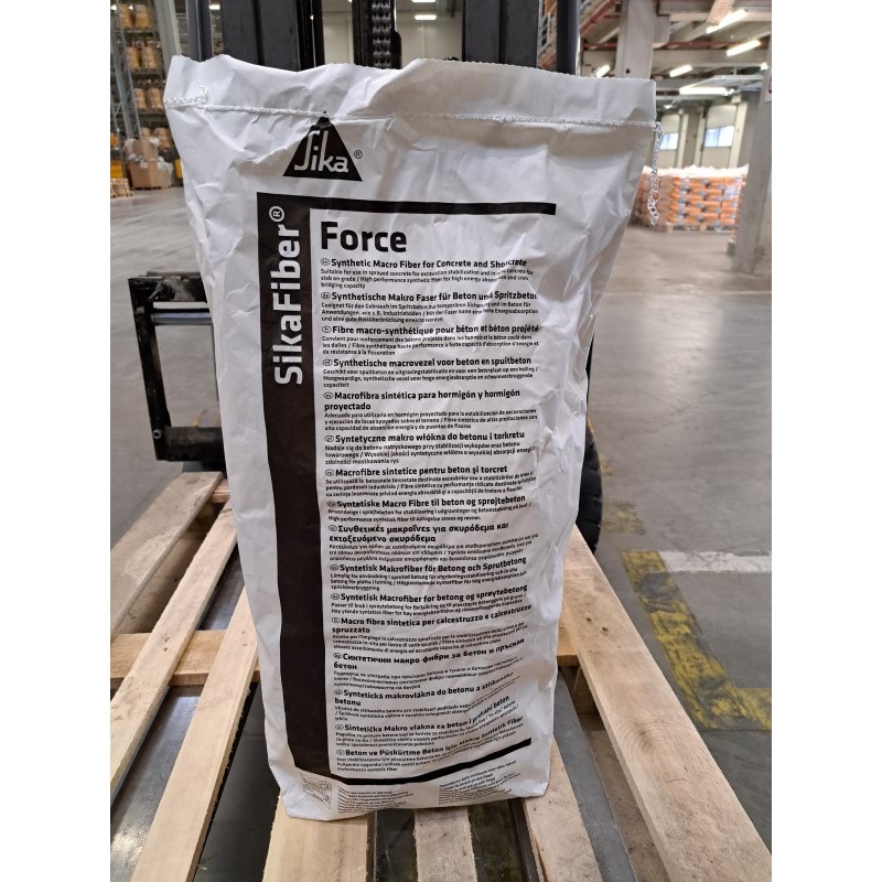 Sika Fiber FORCE 50  Makrosintetička vlakna za beton 50mm  džak 5kg