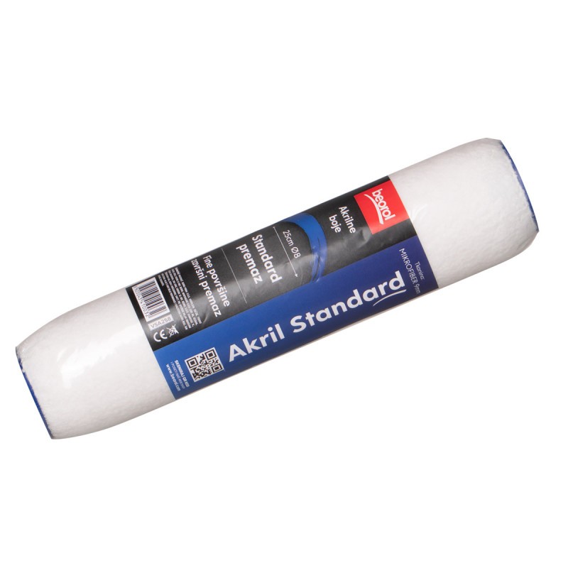 Uložak valjka Standard Akril microfiber 25cm fi 8 vlakno 9mm