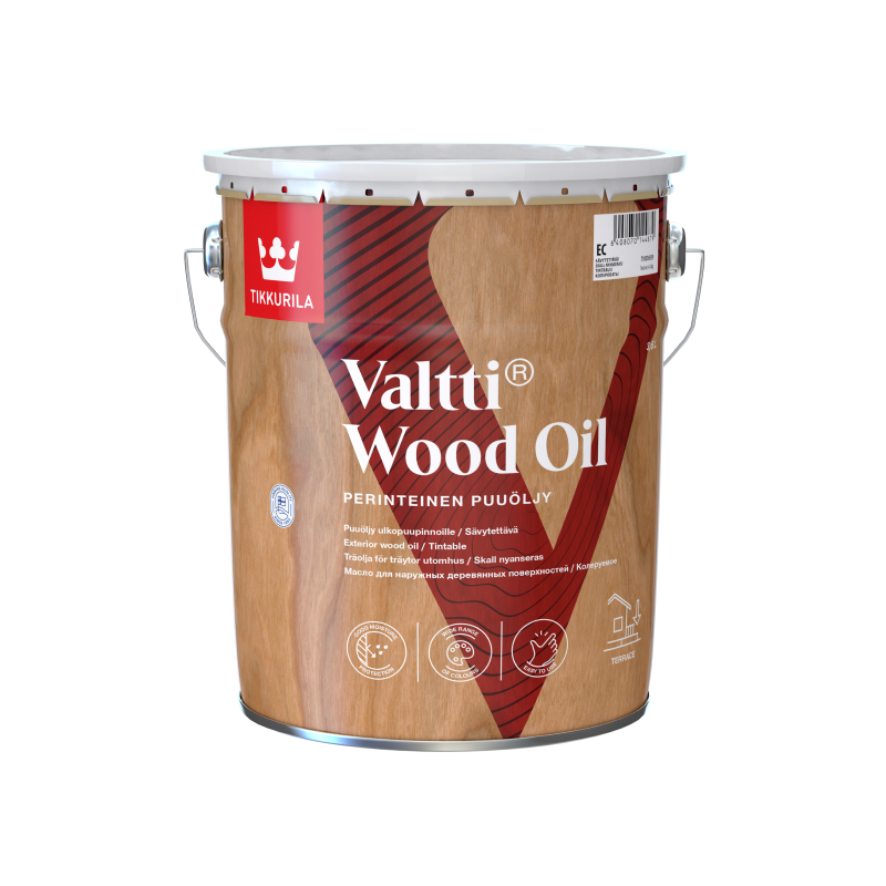 Tikkurila VALTTI PUUOLJY ulje za drvo za upoterbu u EKSTERIJERU može se nijansirati