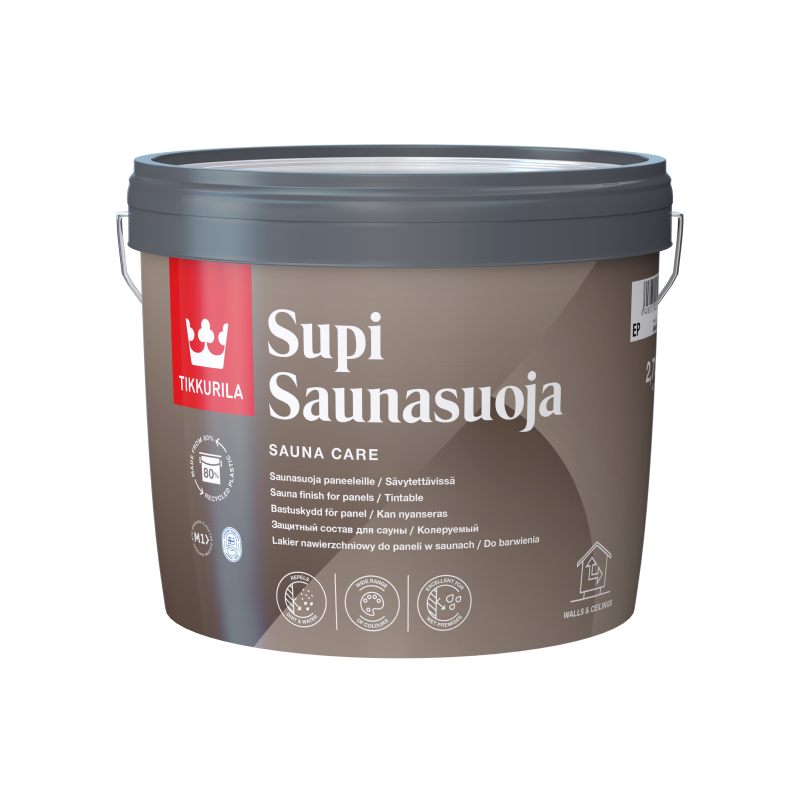 Tikkurila SUPI SAUNA FINISH ZAVR&Scaron;NI PREMAZ ZA ZIDNE PANELE U SAUNAMA