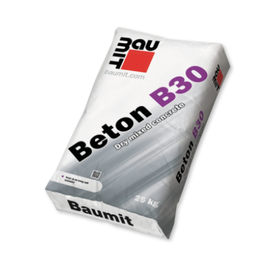 Baumit BETON B30 25kg SIVI gotova sme&scaron;a za beton pobolj&scaron;ana čvrstoća