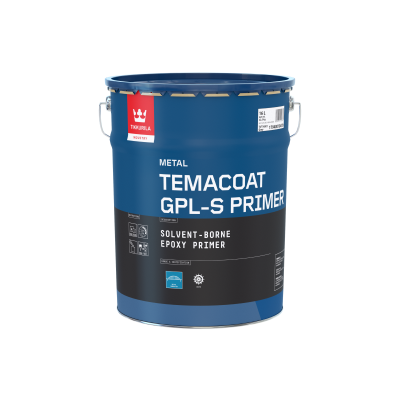 Tikkurila Temacoat GPL-S Primer Dvokomponentni, debeloslojni epoksidni prajmer, ojačan poliamidom, sadrži cinkfosfat