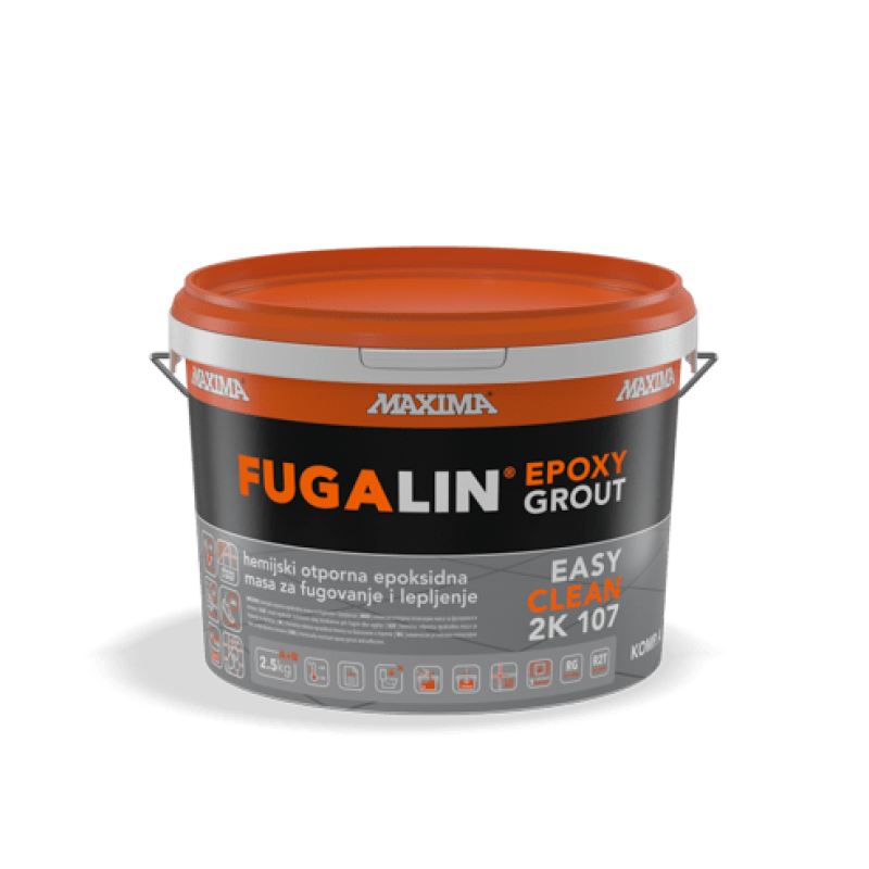 Maxima FUGALIN Epoxy Grout 2K 107 Easy Clean hemijski otporna epoksidna masa za fugovanje i lepljenje
