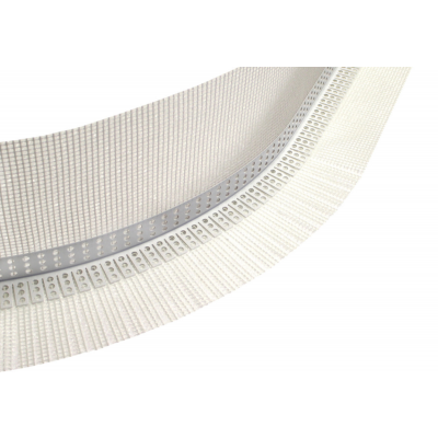 PVC ugaona lajsna za LUKOVE sa mrežicom 10x15cm  L=2.50m