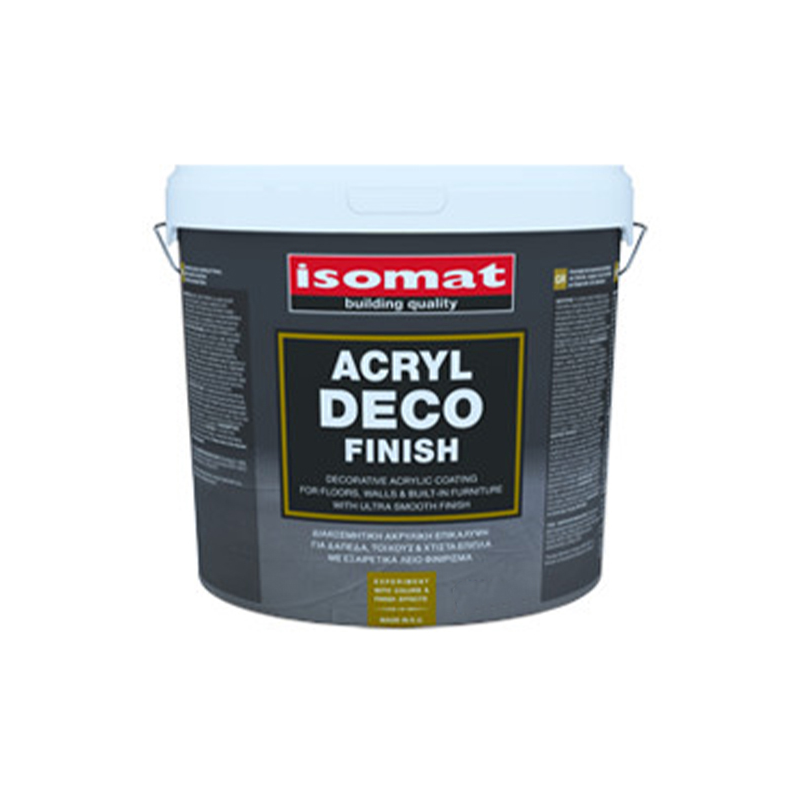 Isomat ACRYL DECO FINISH Dekorativni akrilni premaz sa ultra glatkom završnom obradom