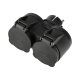 Mirka adapter sa dve utičnice 230V EU, IP44